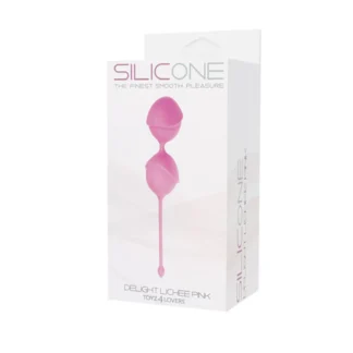 Beads - Palline Delight Pussy Lychee Silicone Pink