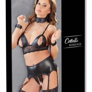 Bra and Suspender Set M