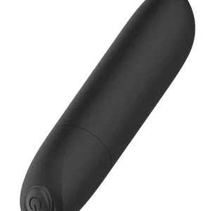 Stimulator - Rechargeable Powerful Bullet Vibrator USB 20 Functions - Shine Black