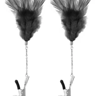 SET 2 BLACK BREAST CLAMPS