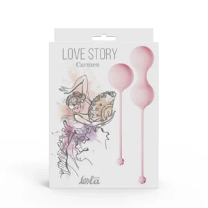 Kegel Balls Set Love Story Carmen Tea Rose