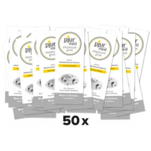 Pjur Med Premium Glide Gel 1.5 ml - Silicone-based lubricant - 50 pieces