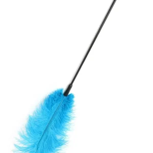 Double Feather Tickler Blue