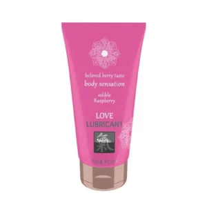 Gel-SHIATSU Love Lubricant Edible Raspberry