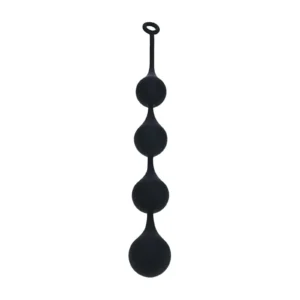 Levelz Silicone Waterdrop Anal Balls XXL 60 mm, Black