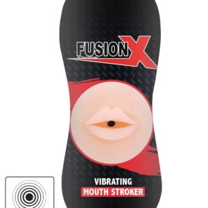 Vibrating Stroker Mouth Light Skin Tone