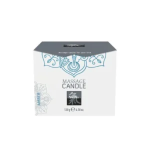 Hot Candle-Shiatsu Amber — Massage Candle, 130 g