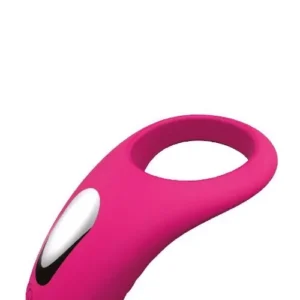 Dream Toys Rings of Love Couples Enhancer Magenta — Vibrating Erection Ring for Couples