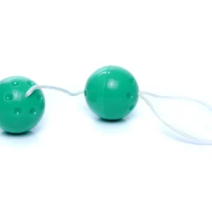 B - Series EasyLove Duo-Balls Green — Kegel Balls for Pelvic Floor Training