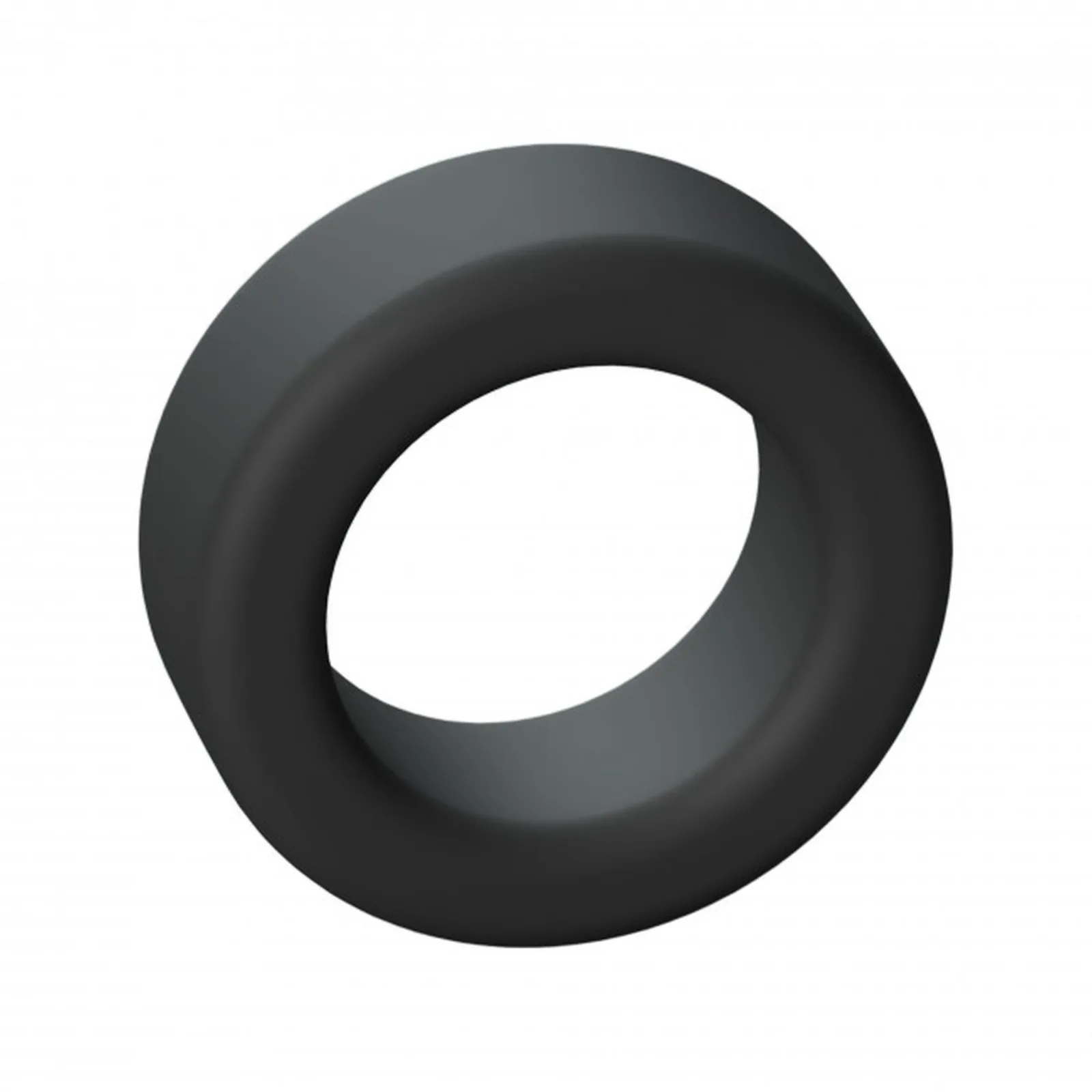 Love to Love Cool Ring Black Onyx - Soft Silicone Erection Ring