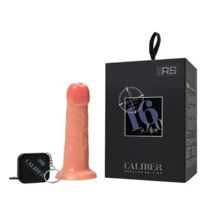 Realistic Dildo CALIBER 16/4, PVC, Flesh, Length 16 cm, Diameter 4 cm