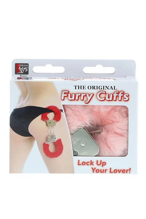 Dream Toys Handcuffs with Pink Plush Trim