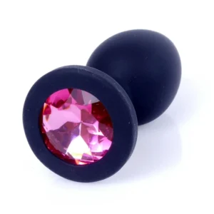 MyLove Toys - Jewellery Black Silicone PLUG Small