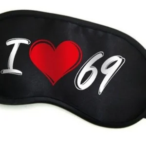 Mask - Eye Mask "I LOVE 69"