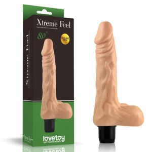 Lovetoy Xtreme Feel CyberSkin — Realistic Vibrator 20.5 cm