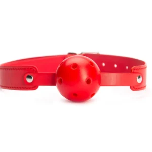 Red Breathable Ball Gag