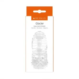 Masturbator - Me You Us Glacier Dual End Stroker Male Masturbator Transparent