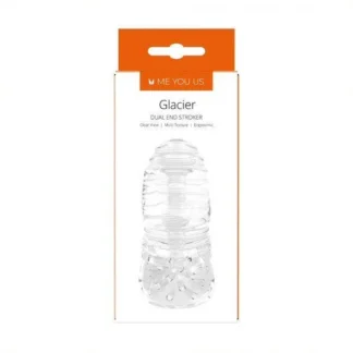 Masturbator - Me You Us Glacier Dual End Stroker Male Masturbator Transparent