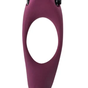 Lola Games Vibroring Lunar — Vibrating Cock Ring in Wine Red