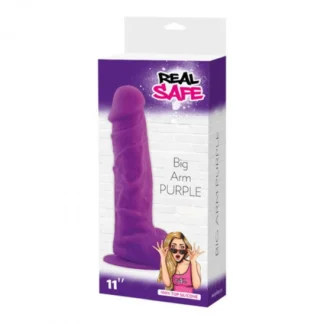 Dildo-Realistic Phallus Real Safe Large Purple