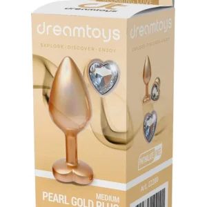 Gleaming Love Matte Gold Plug Medium