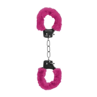 Pleasure Handcuffs Furry Pink