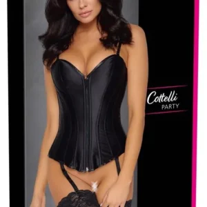 Corset black L