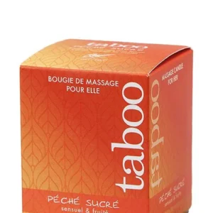 Peach Sugar Massage Candle/Cream 60 g
