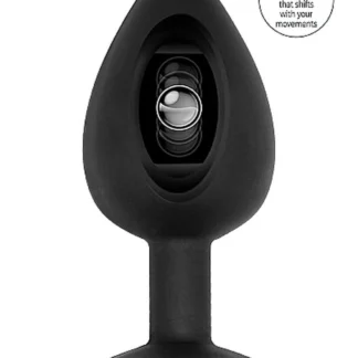 No. 91 - Self-Penetrating Butt Plug - Black