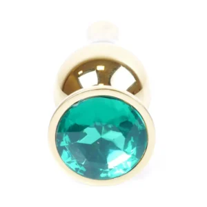 MyLove Toys - Jewellery Gold BUTT PLUG- Green