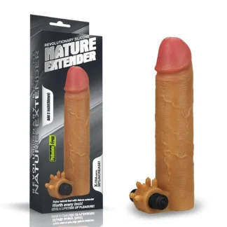 Add 2" Vibrating Silicone Extender