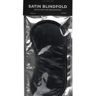 Mask - Black Satin Eye Mask