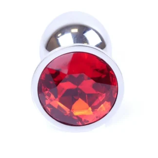 Plug-Jewellery Silver PLUG- Red