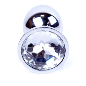 MyLove Toys - Jewellery Silver PLUG- Clear