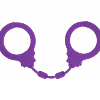 Silicone Handcuffs Party Hard Suppression Purple