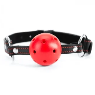 Red Heart Ball Gag