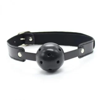 Gag - Breath Hole Ball Gag (black)