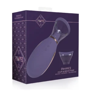Pumped Enhance 13-Speed Silicone Pump (Purple)