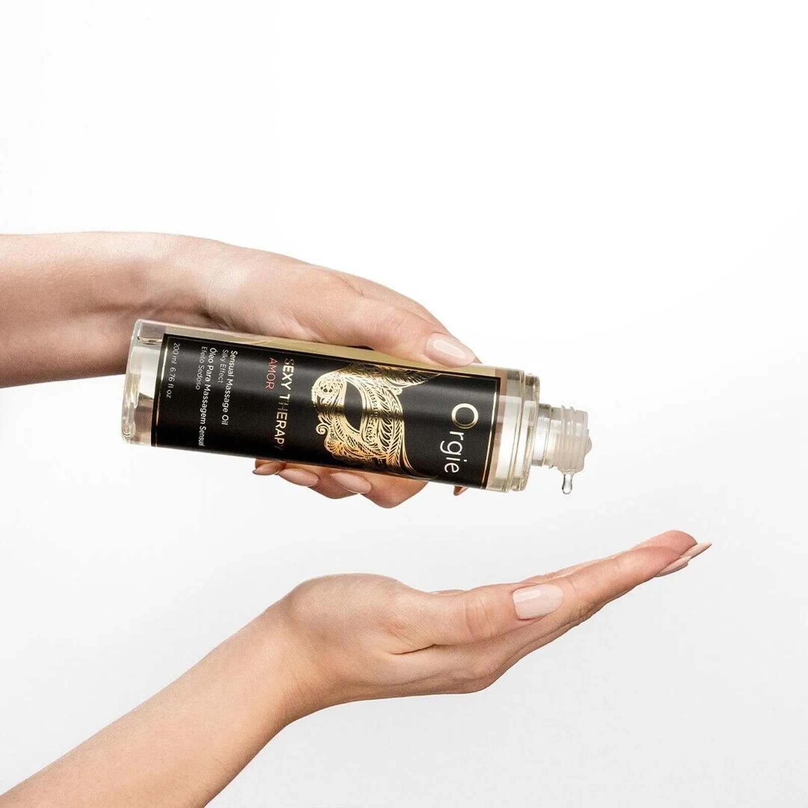 SEXY THERAPY LOVE, Sensual Massage Oil - 200 ml - Image 3