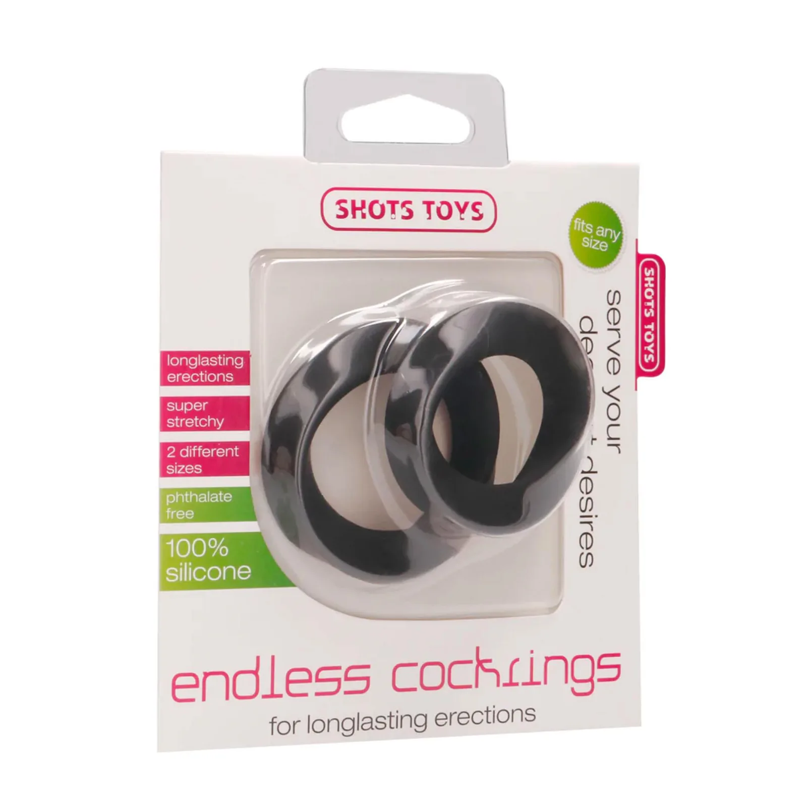 Endless Cockring - Large & Medium - Image 2