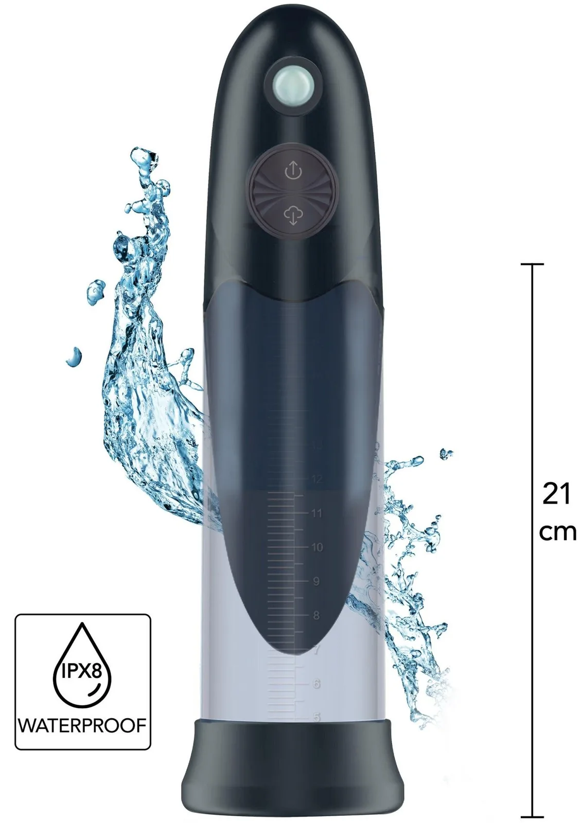 Hidden Desire Fusion X Automatic Aqua Penis Pump - Image 3