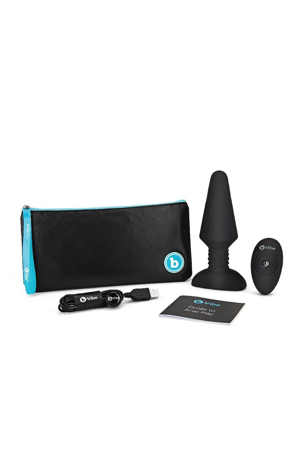 B-VIBE Rimming Plug XL Black - Image 2