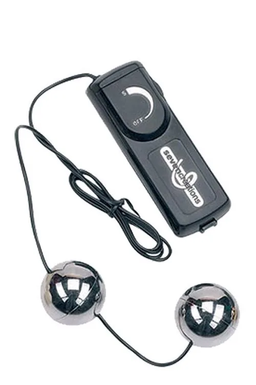 Orgasm Vibrating Ball - Silver - Image 2