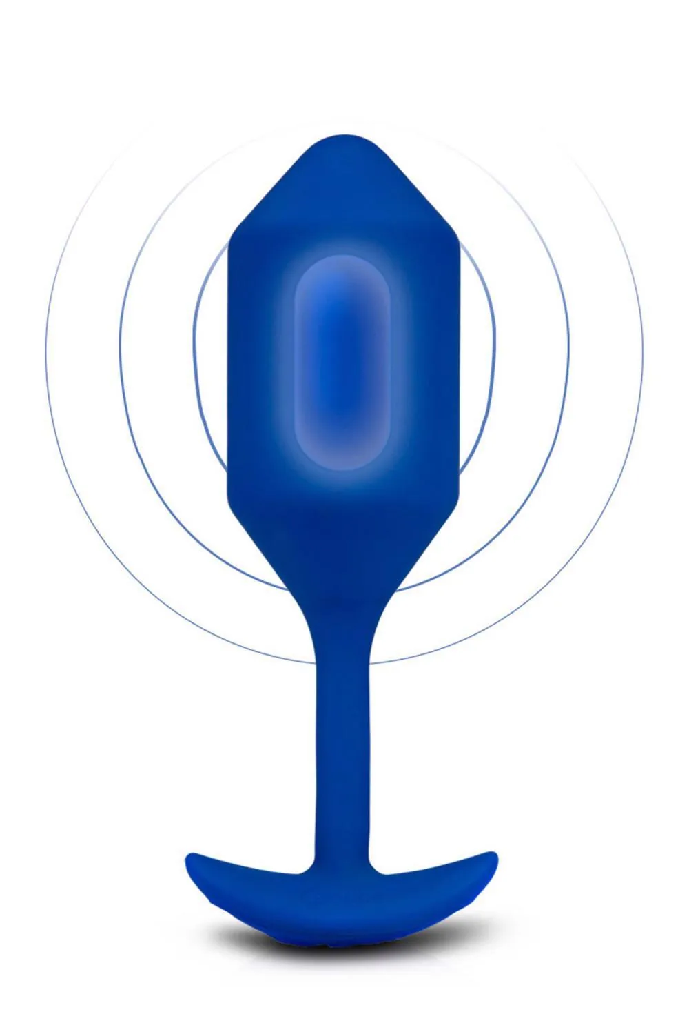 B-VIBE VIBRATING SNUG PLUG 4 NAVY - Image 2