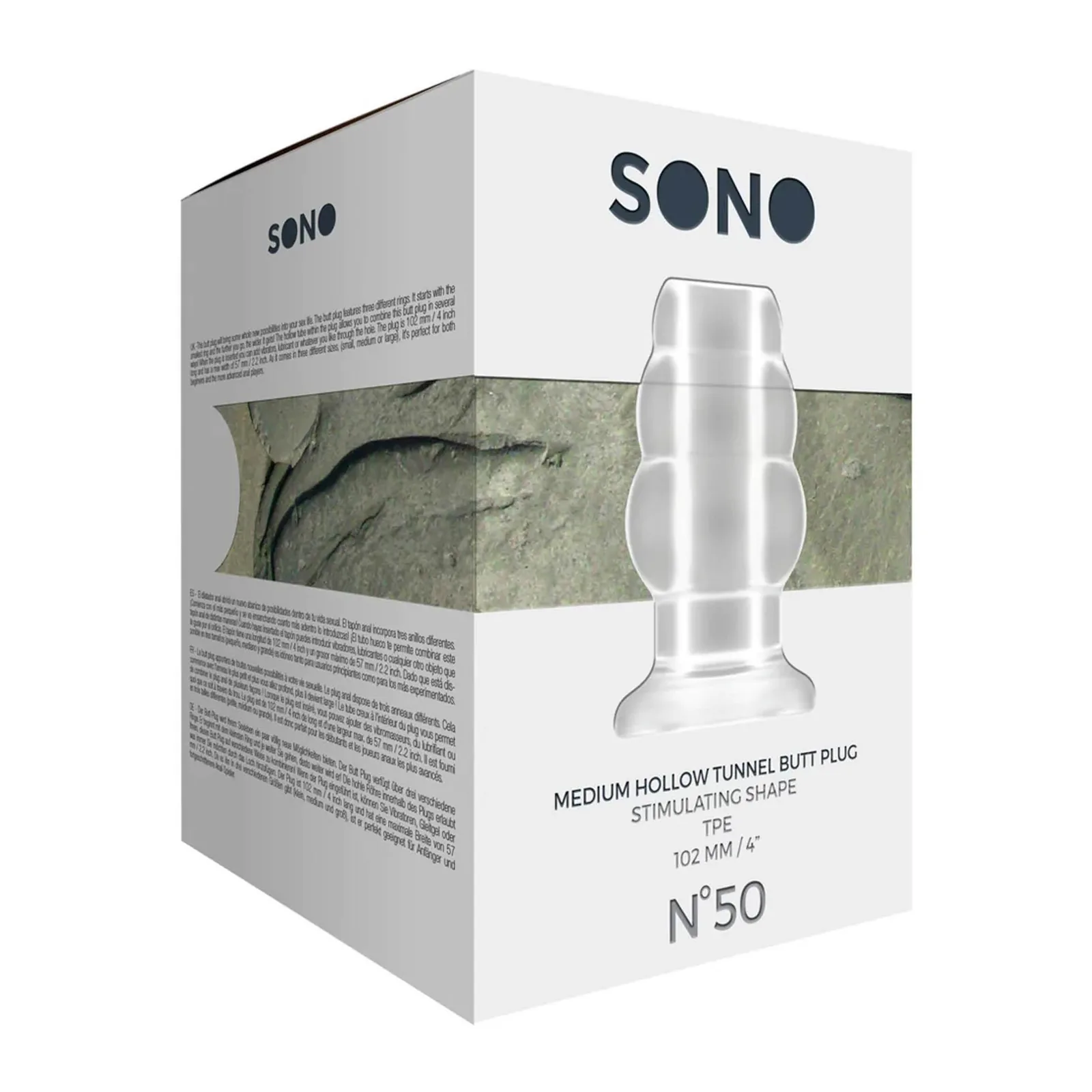 Sono No.50 Medium — Anal Plug with Hollow Tunnel