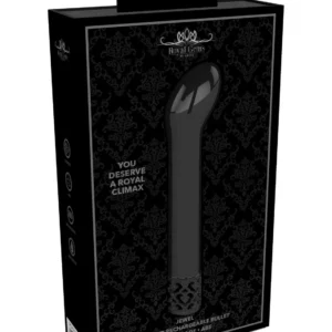 Royal Gems Jewel — Rechargeable ABS Bullet Vibrator in Gunmetal