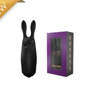 Adrien Lastic Pocket Vibe Rabbit Black — Mini Vibrator Stimulator