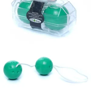 B - Series EasyLove Duo-Balls Green — Kegel Balls for Pelvic Floor Training