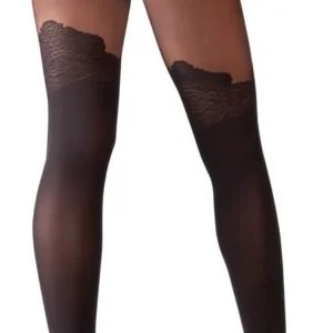 Cottelli LEGWEAR Crotchless Tights 4 — Open-Crotch Tights