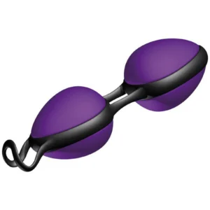 JoyDivision Joyballs Secret Balls, Purple-Black Vaginal Balls